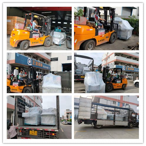 2021年7月2日發(fā)往廣東茂名-ZQ300型圓木多片鋸、ZQ150型方木