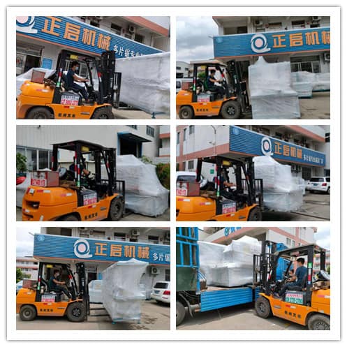 2021年7月1日發(fā)往佛山市順德區(qū)北滘鎮(zhèn)-ZQ300方木多片鋸、動力