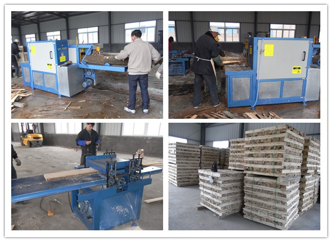 江蘇淮安市楚洲--原木、方木多片鋸、清邊機工作圖