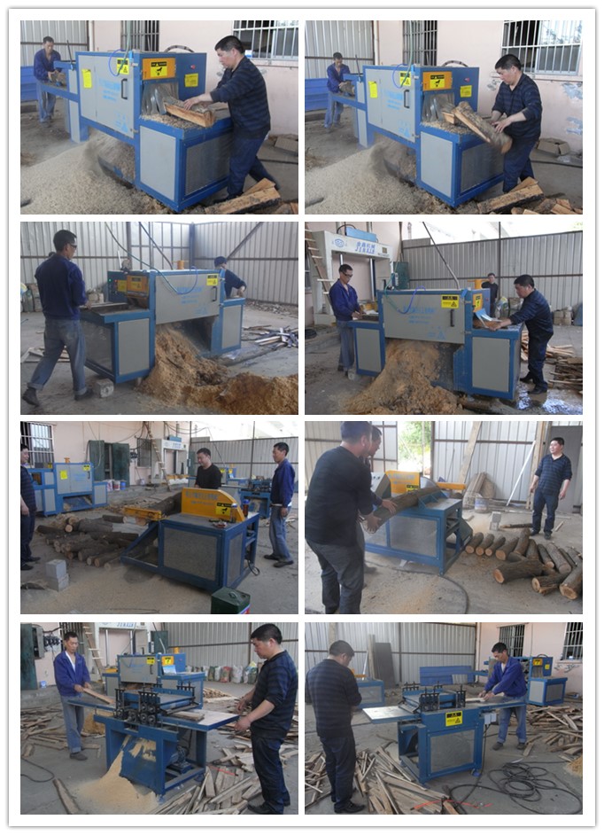 四川-截斷機、清邊機、原木、方木多片鋸加工圖
