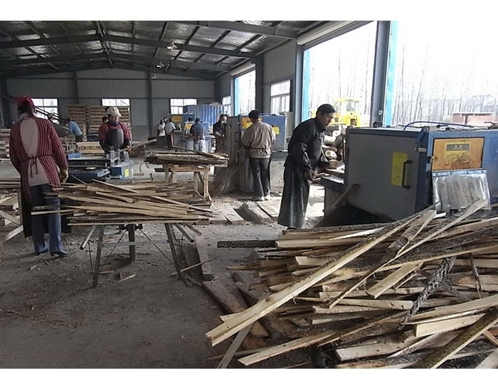 江蘇省-淮安市-楚洲區(qū)-25圓木機(jī)15方木機(jī)加工現(xiàn)場(chǎng)